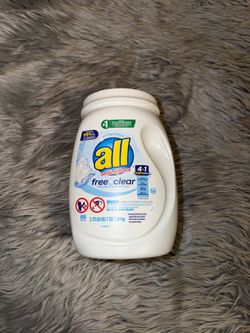 All free & clear detergent