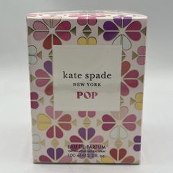 Kate Spade Pop Eau De Parfum  Spray 3.3 oz. 100 Ml New In Sealed Box *Authentic*