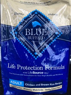 Blue Buffalo Chicken And Brown Rice 24lb Bag