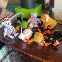 7 Beanie Babies