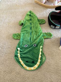 Crocodile/Alligator Sleeping Bag Blanket