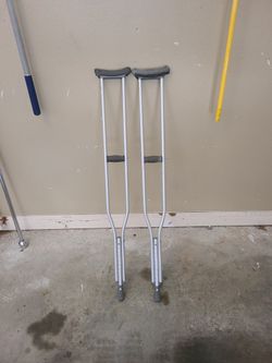 Metal Crutches