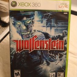 *CIB* Wolfenstein Xbox 360