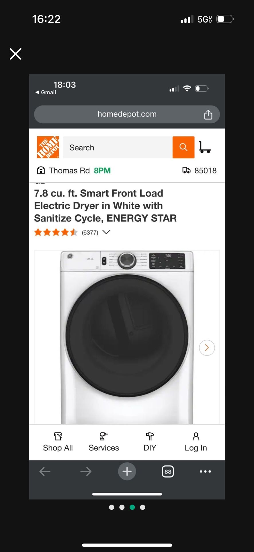 GE Electric Dryer
