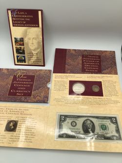 Thomas Jefferson Coinage And Currency Set