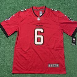 Tampa Bay Buccaneers Baker Mayfield Red Jersey