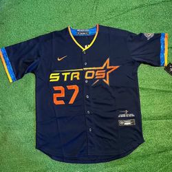 Houston Astros Jose Altuve Blue Jersey