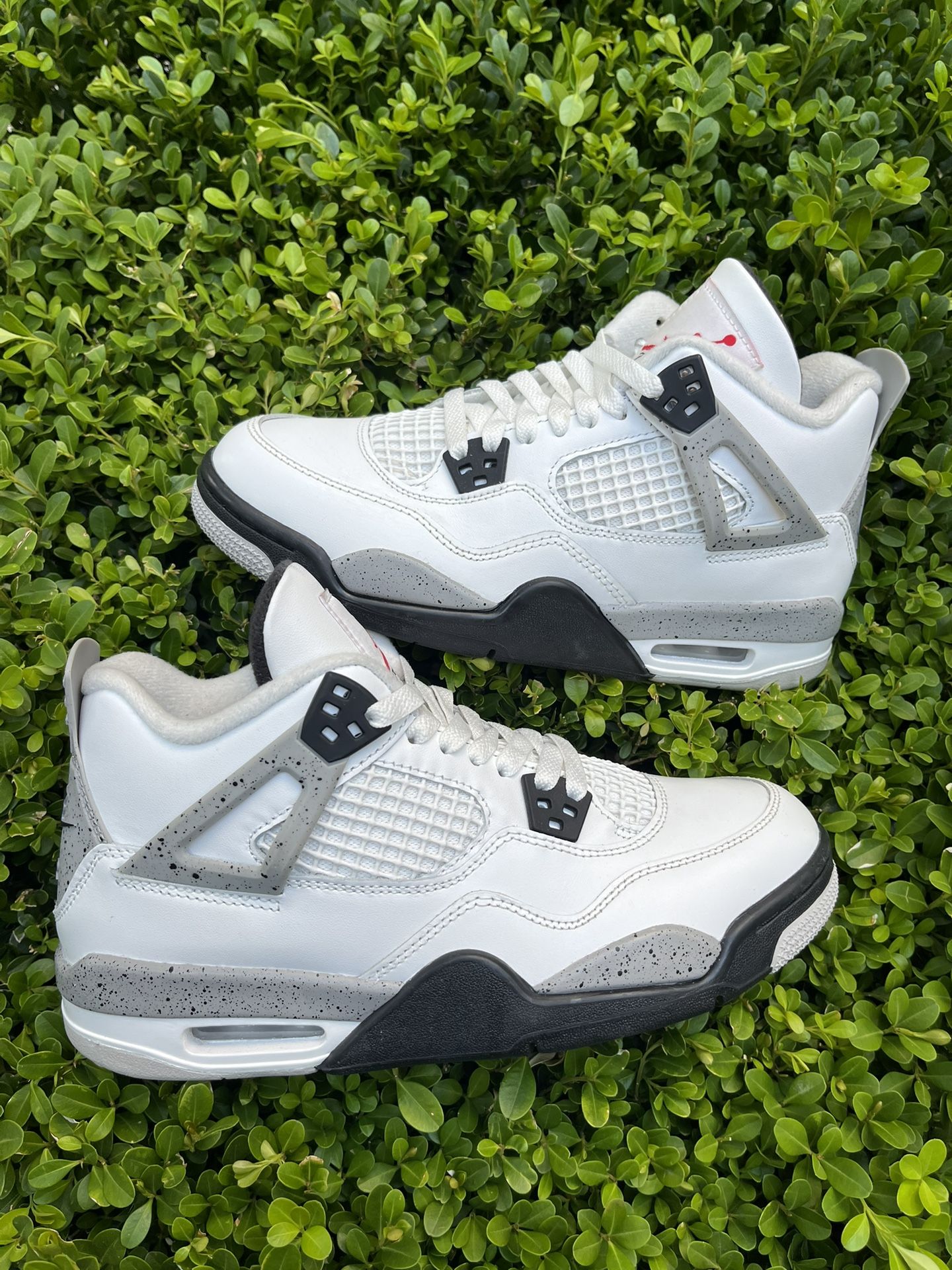 Size 6.5y 8w - Air Jordan 4 Retro OG 2025 White Cement Worn 1-2x