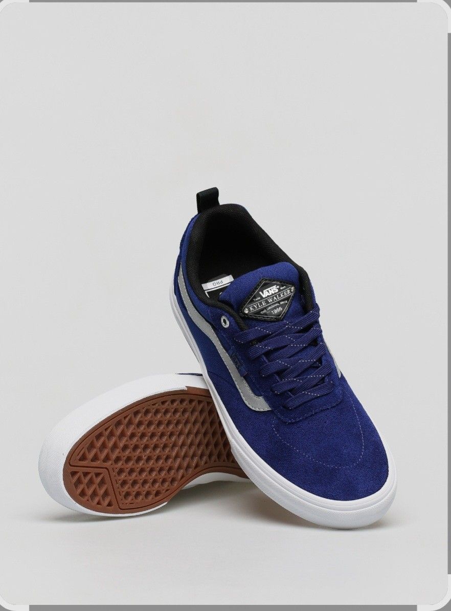 Vans Kyle Walker Pro Reflective Blue Men's Size 11.5 Skateboarding Sneaker Shoes
