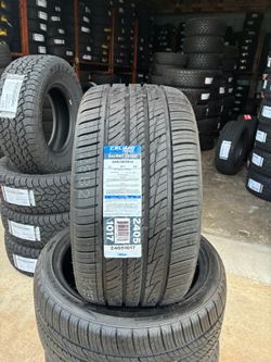 Set of four 265/35R18 Celimo tires available for sale - Free Installation