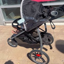 3 wheel infant graco stroller 