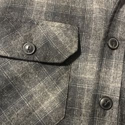 Pendleton jacket flannel plaid mens M-L