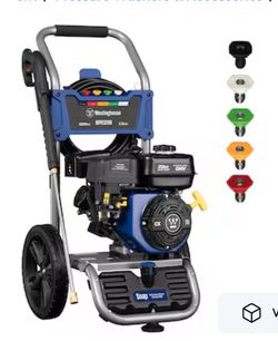 Westinghouse WPX3200 5 Nozzles + Soap Tank Included 3200-PSI 2.5-GPM Cold Water Gas Pressure washer with 5.0 Spray Tips
