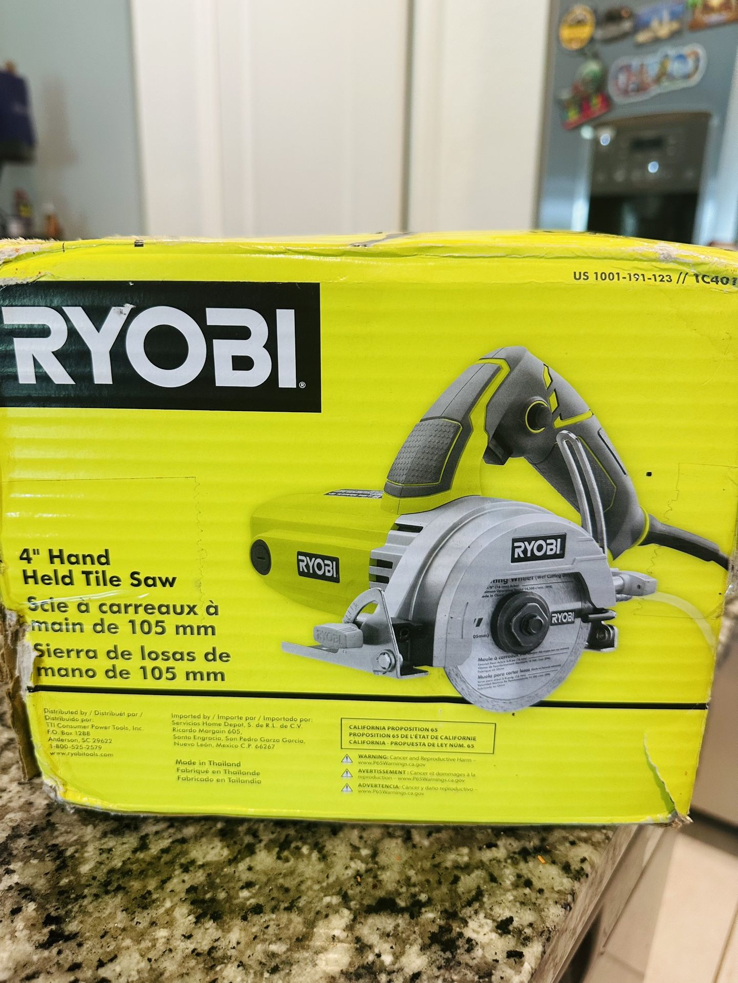 4” HAND HELD TILE SAW 