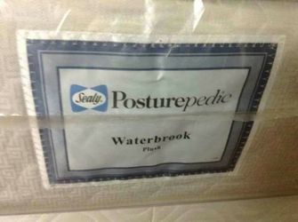 Sealy posturepedic waterbrook plush deals