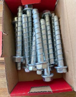 5/8 in. x 5-1/2 in. KH-EZ Carbon Steel Zinc Plated Hex Head Concrete and Masonry Screw Anchor 15-Piece