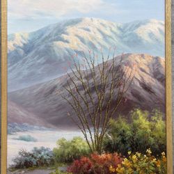 Desert Bloom Oil Painting 