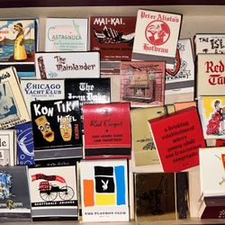 Vintage 50s And 60s Bar, Hotel and Lounge Matchbook Collection