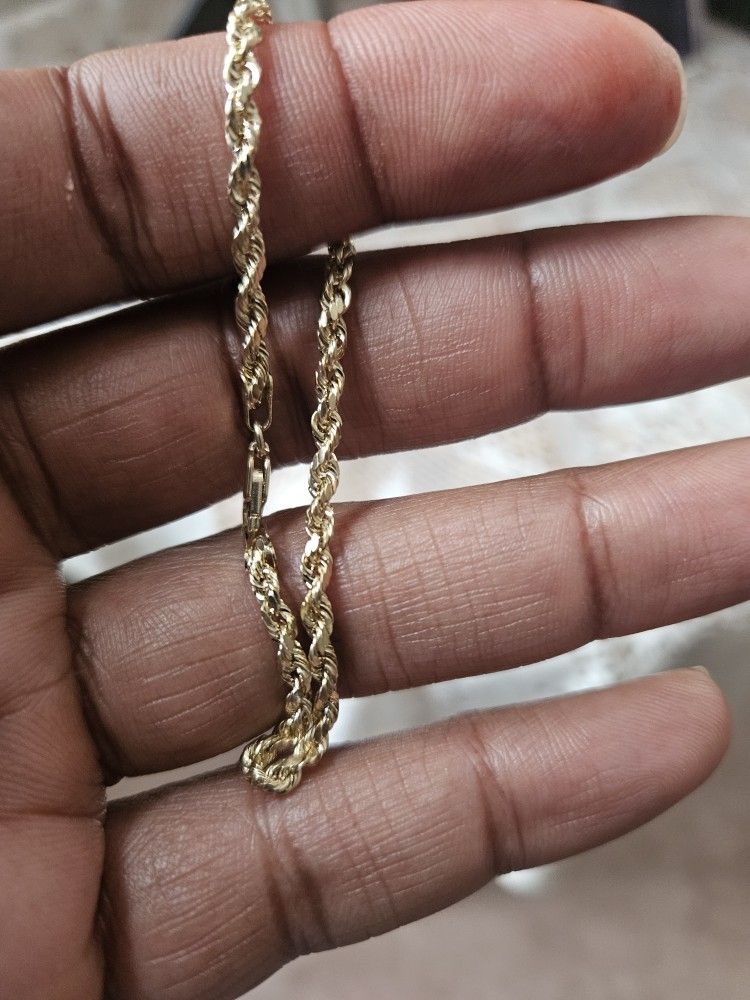 7 Inch Gold Rope