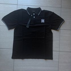 Black Amiri Polo