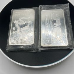 Silver 10oz Troy Bars 