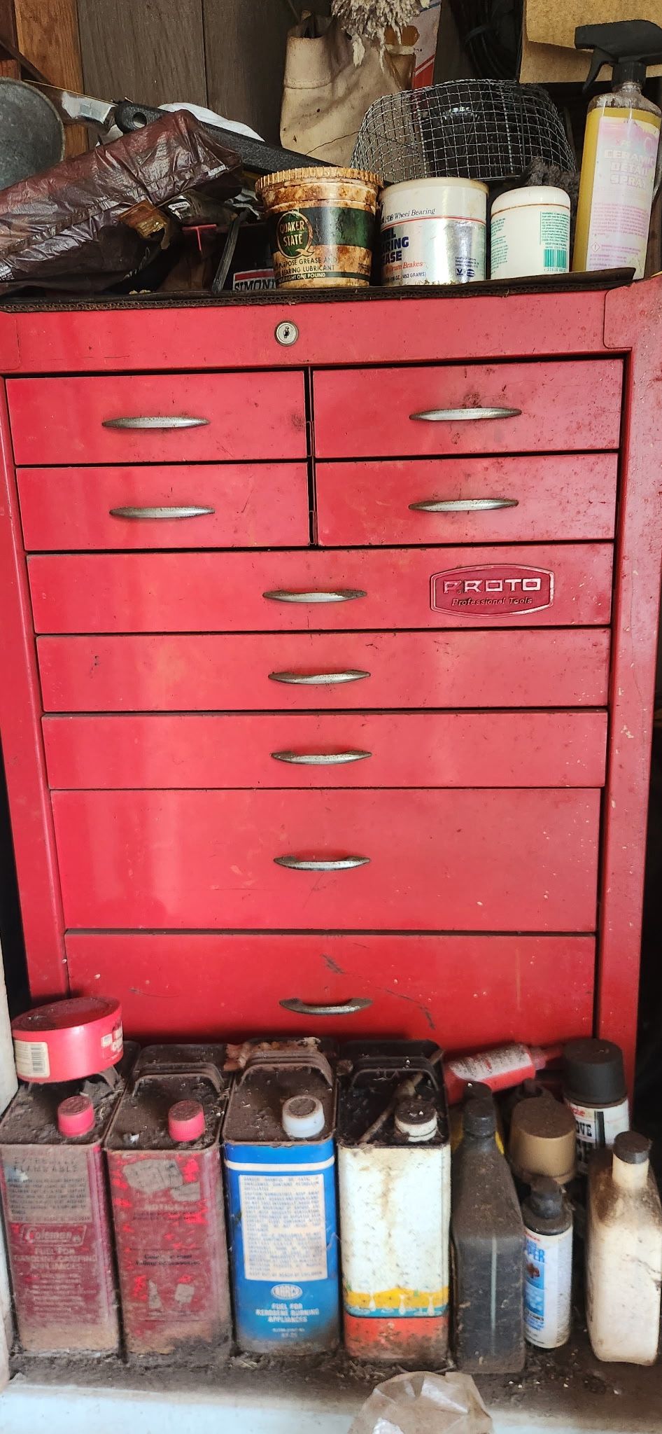 Proto Vintage Rollaway Tool Chest
