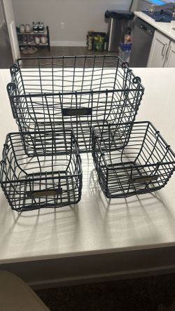Metal basket
