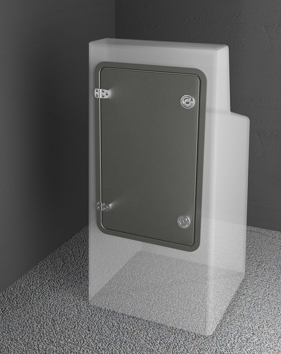 Universal Full Access Fiberglass Hatch For 24-in Wide Center Consoles