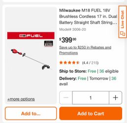 Milwaukee M18 FUEL Cordless String Trimmer
