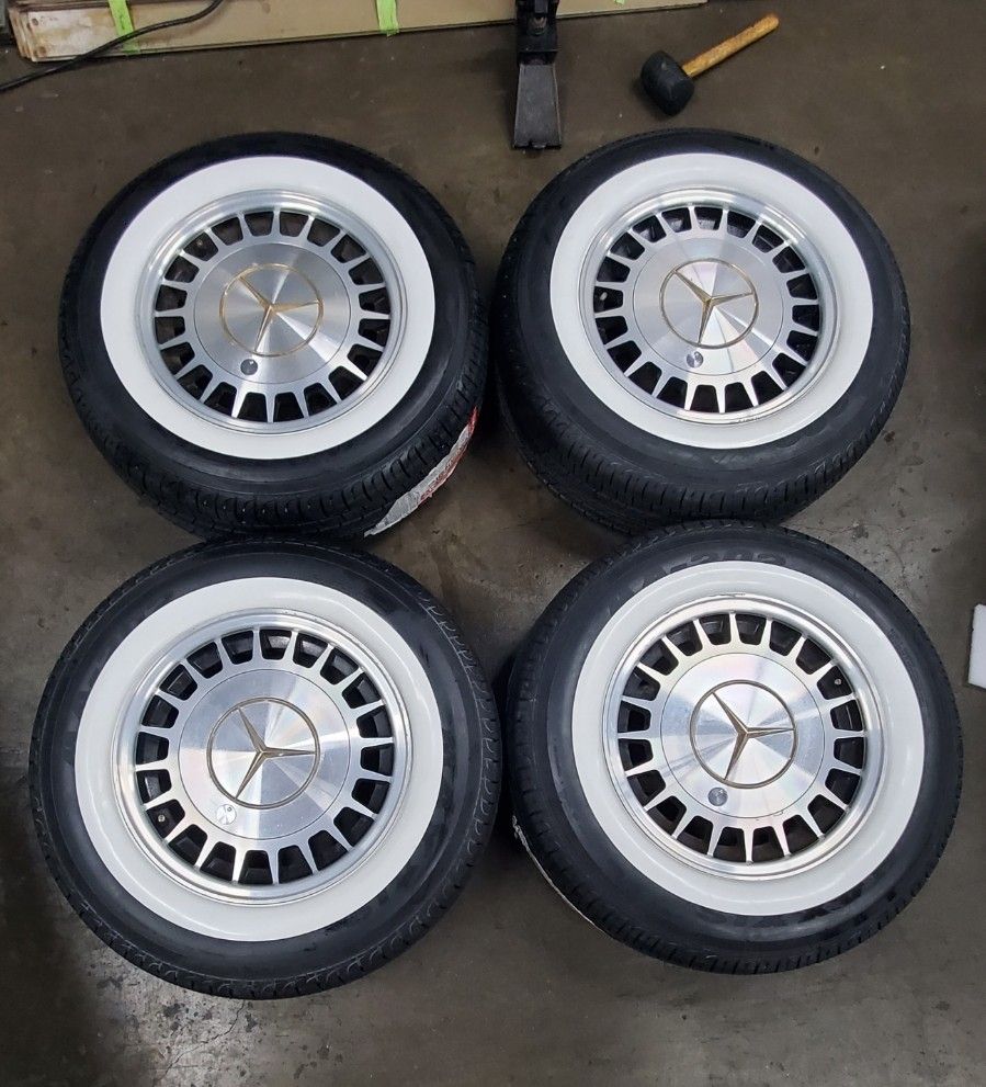 Classic Vintage Mercedes Benz Wheels W108 W109 W114 W115 280SE 280SEL 280S 250S