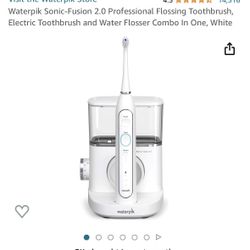 Waterpik Sonic Fusion Electric Toothbrush flosser for Sale in Long