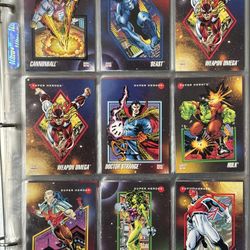 1990 and 1992 Impel Marvel Universe Cards 