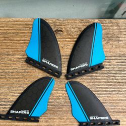 Shapers DVS Quad Keel Fin Set