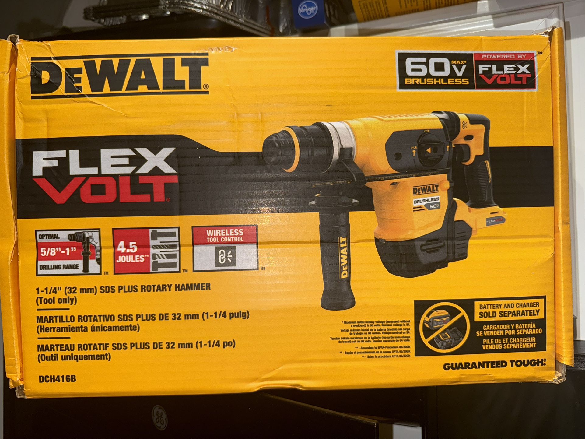 DeWalt FLEX VOLT HammerDRILL *TOOL ONLY