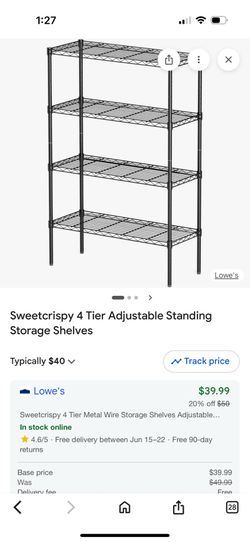 Storage shelves racks