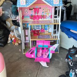Barbie House And Plane