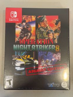 Operation Night Strikers Assault Edition Nintendo Switch