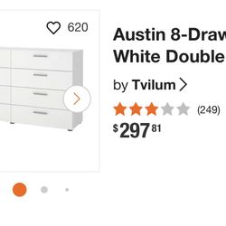 8 Drawer Dresser Brand New