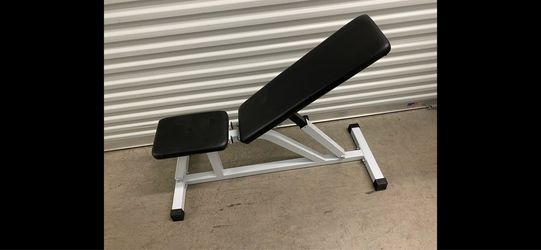 Adjustable Incline/Flat Bench - $50