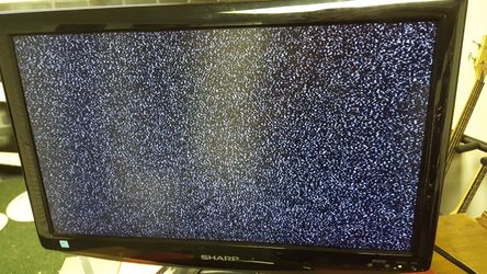 16x9" sharp lcd tv