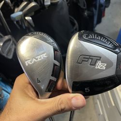 callaway golf clubs wood 4/5 in left hand Graphite