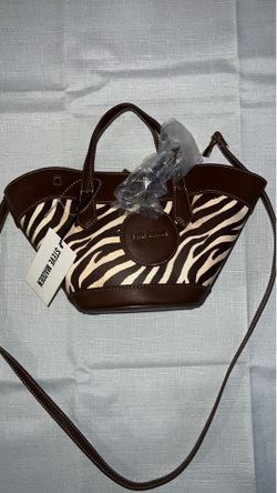 Steve Madden brow/zebra print