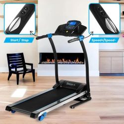 SereneLife Electric Folding Treadmill