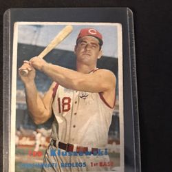 Ted Kluszewski Baseball Card