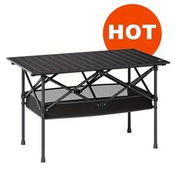 Outdoor Folding Portable Picnic And Camping Table,