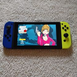 NINTENDO SWITCH V2 MOD with 50 SWITCH GAMES and 7500 RETRO GAMES 