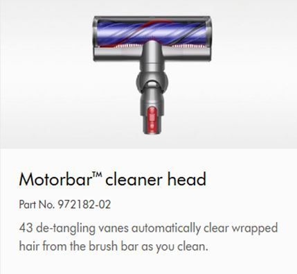 Dyson Motorbar Cleaner Head