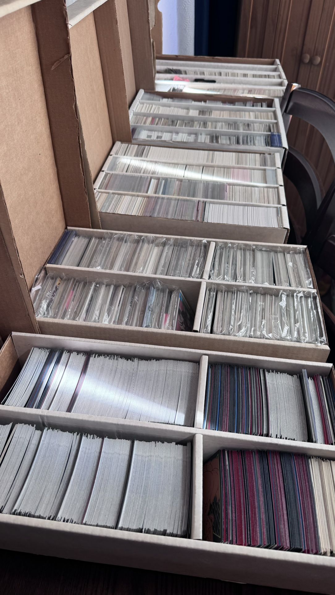 Baseball,basketball,football and Hockey Cards