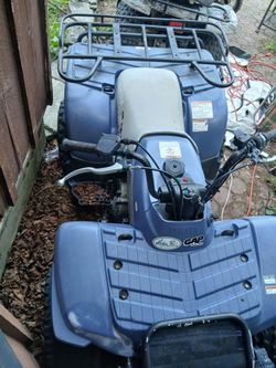 Yamaha timberwolf w reverse wench quad
