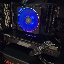 Gaming Pc And Monitor Setup